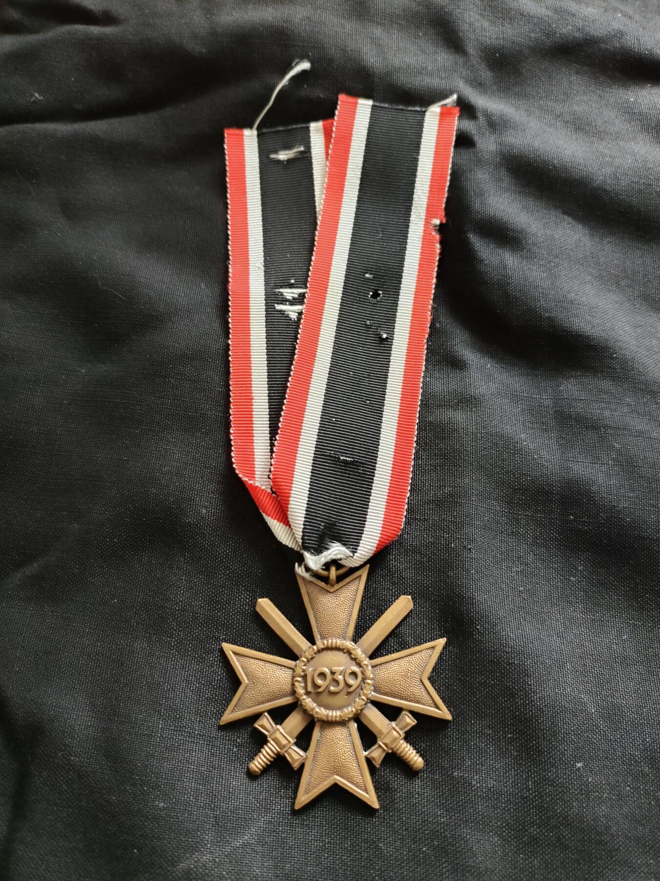 时顺第二十六拍 铭记历史，珍爱和平 德国特殊时期铜kvk2奖章，环打88标，品相好