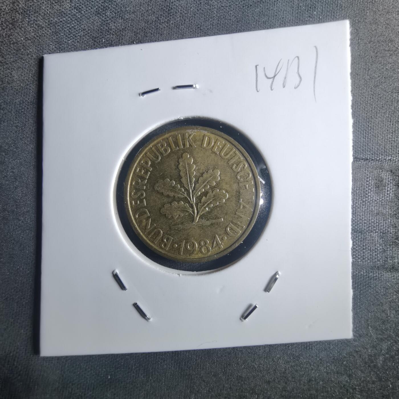 沼泽如烟--第914场 德国1984年10芬尼