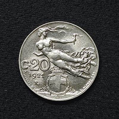 【全场包邮】纯粹捡漏拍480场（免费代拍第17场） - 意大利1921年20分