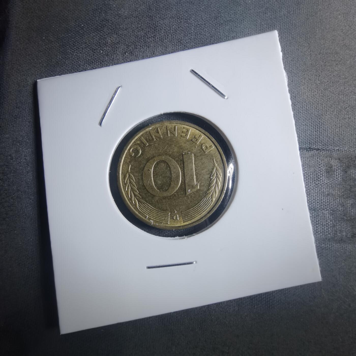 沼泽如烟--第914场 德国1984年10芬尼