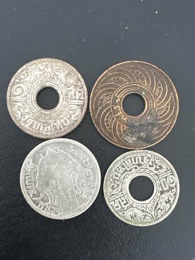 ❤️【币观天下】❤️ 第332期钱币拍卖- 2025.11.28周五晚上6点半场-长期征集拍品 - 泰国3银1铜