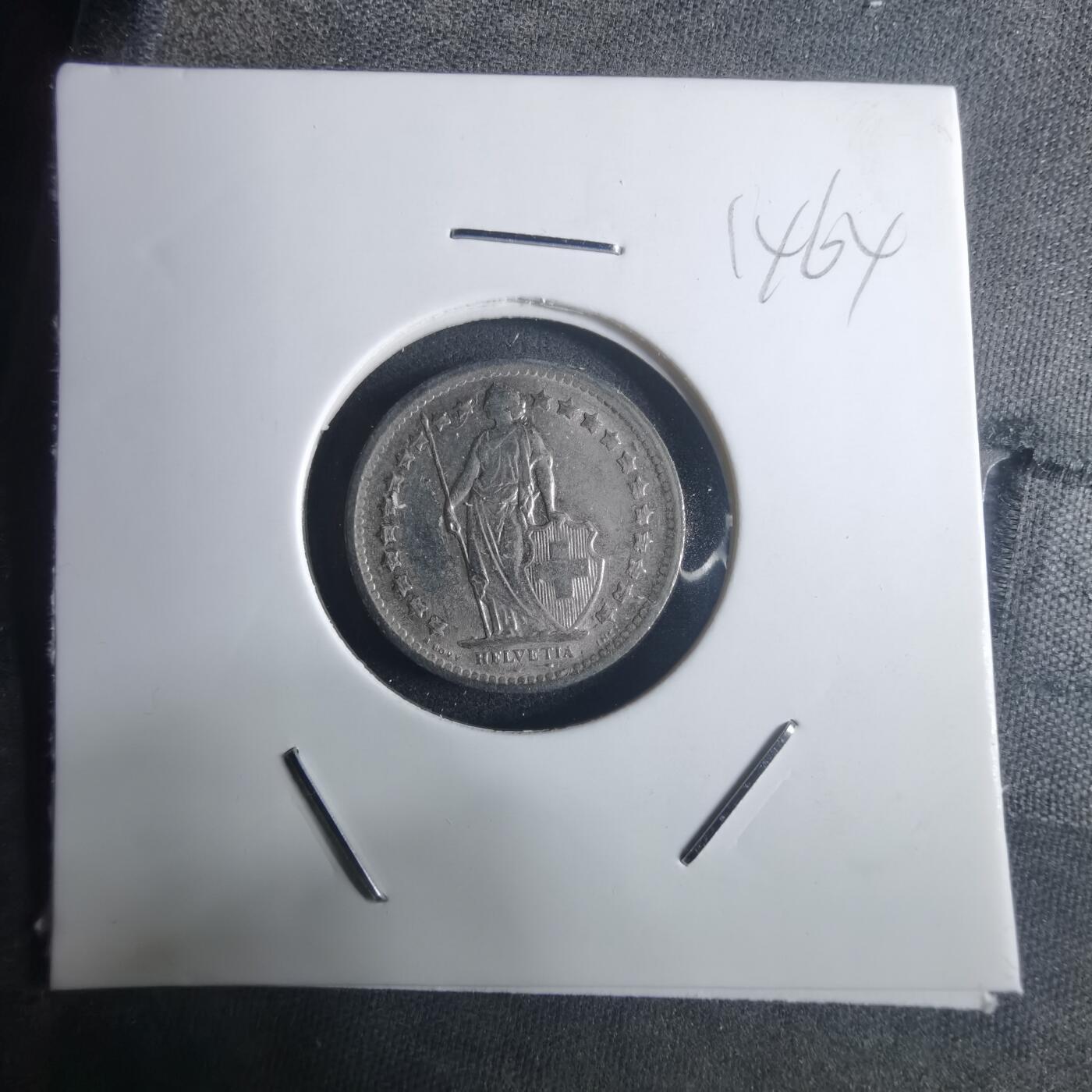 沼泽如烟--第914场 瑞士1969年半法郎