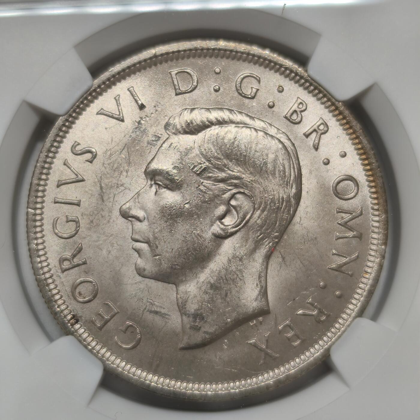 老蟹的宝藏🏴‍☠️ IV NGC MS62英国乔治六世1937年克朗