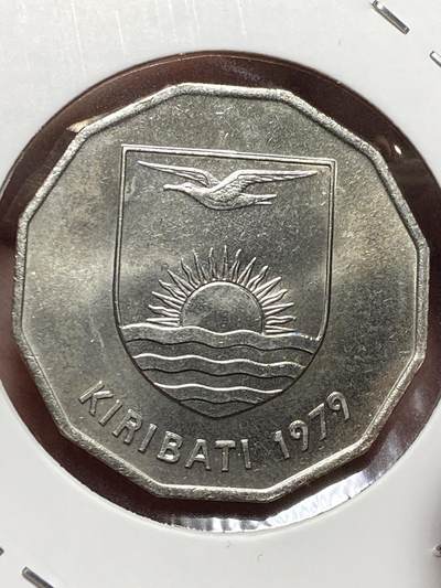 2025年第一百三十二场(总第一百五十八场）外国好品纸夹散币场(免佣金) - 少见原光未流通–基里巴斯🇰🇮1979年1元