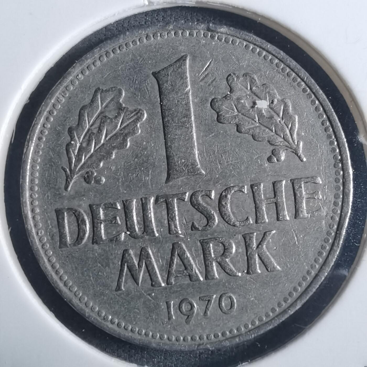 沼泽如烟--第914场 德国1970年1马克