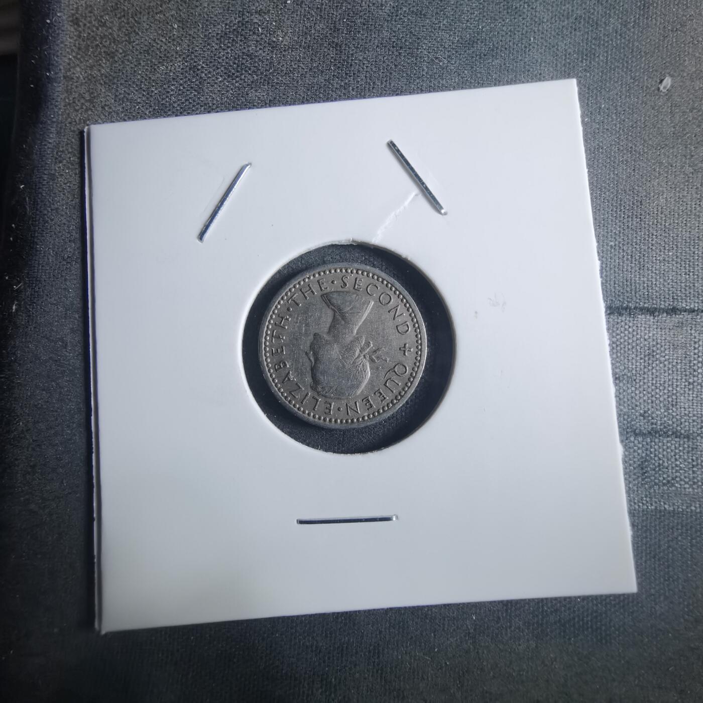 沼泽如烟--第914场 新西兰1956年3便士