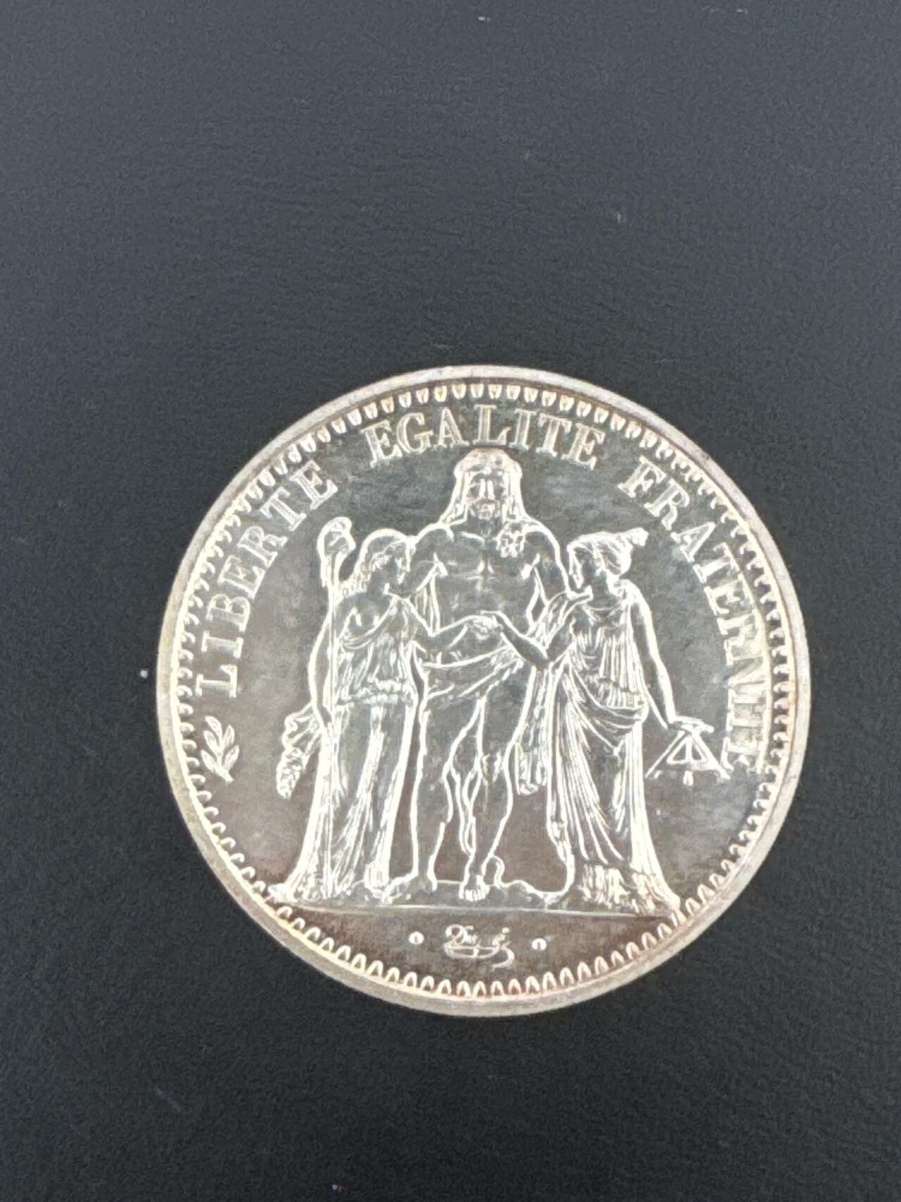 ❤️【币观天下】❤️ 第332期钱币拍卖- 2025.11.28周五晚上6点半场-长期征集拍品 法国大力神1968年10法郎银币