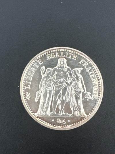 ❤️【币观天下】❤️ 第332期钱币拍卖- 2025.11.28周五晚上6点半场-长期征集拍品 - 法国大力神1968年10法郎银币