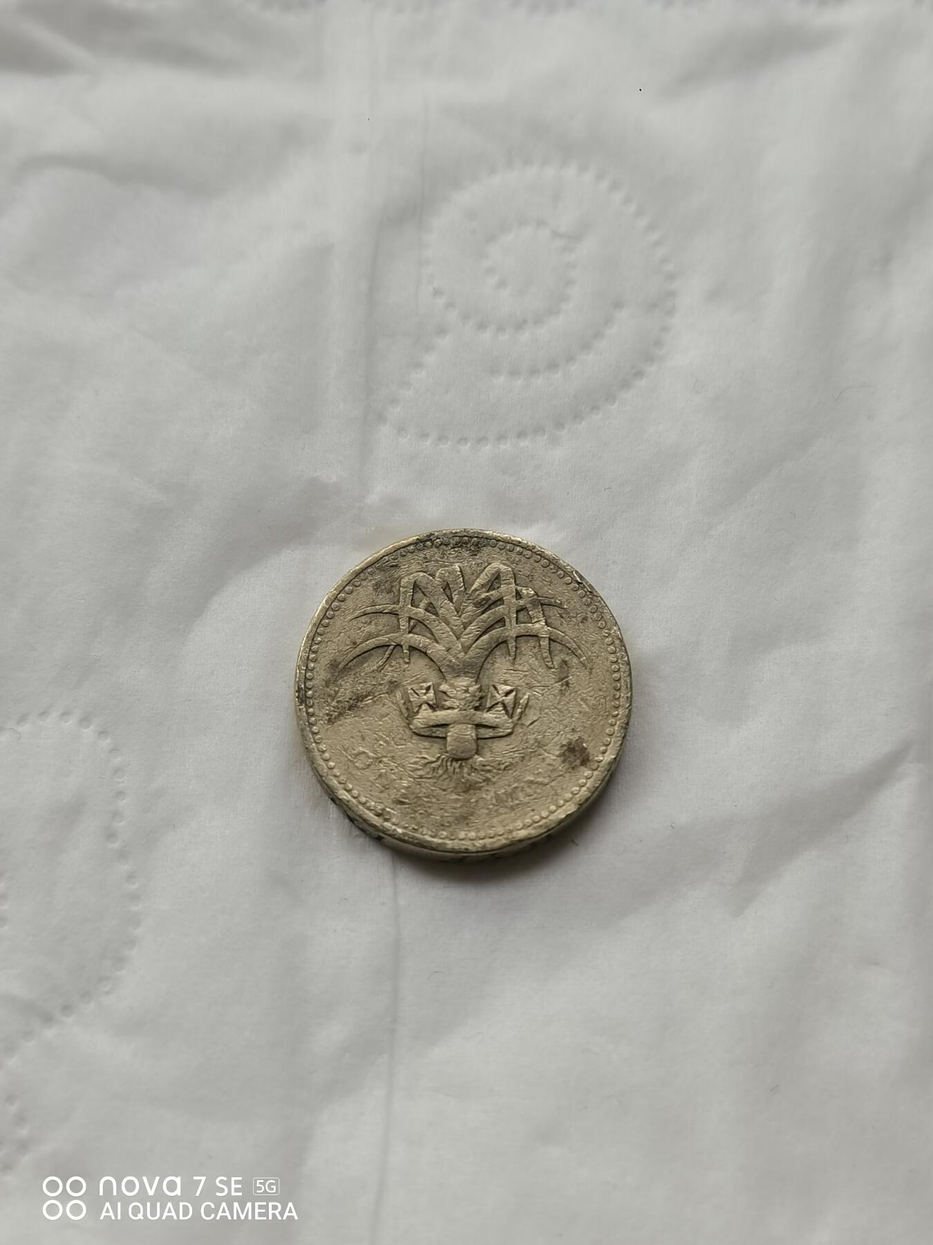 外国硬币 1985年1英镑