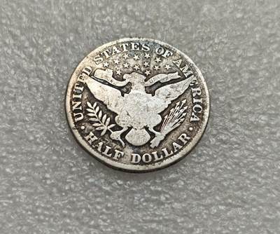 瓶子🏺第218期拍卖会  1901年美国老鹰半美元银币