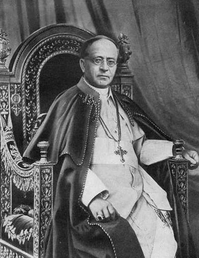 1931年梵蒂冈教皇庇护十一世纪念银章，NGC-MS 63