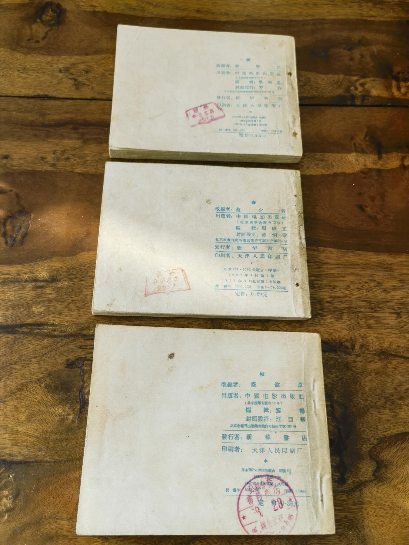 五六十年代老版经典老电影绘画连环画拍卖会