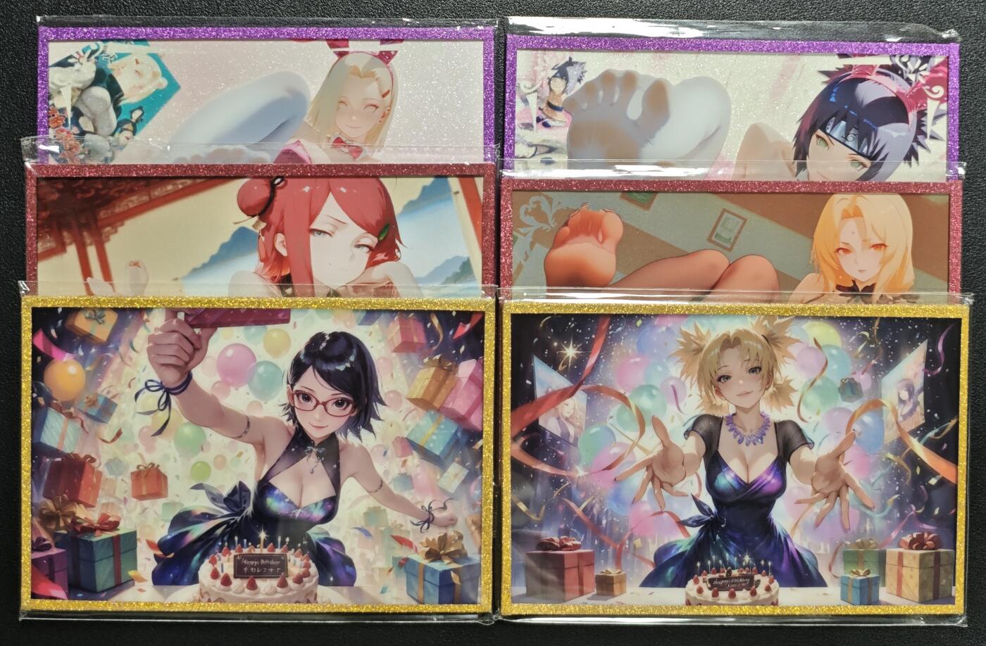 天玑星卡拍第142期《11.25周二截拍艺气风发》持续收拍收评中 满赠卡需备注 火影忍者 动漫美女 色纸 六张