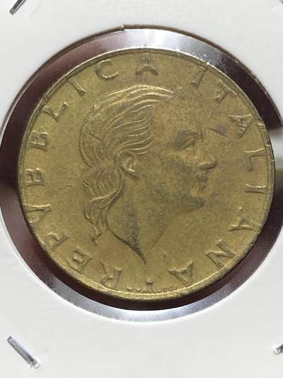 2025年第一百三十二场(总第一百五十八场）外国好品纸夹散币场(免佣金) - 意大利🇮🇹1993单年份200里拉(军用航空70周年纪念币)