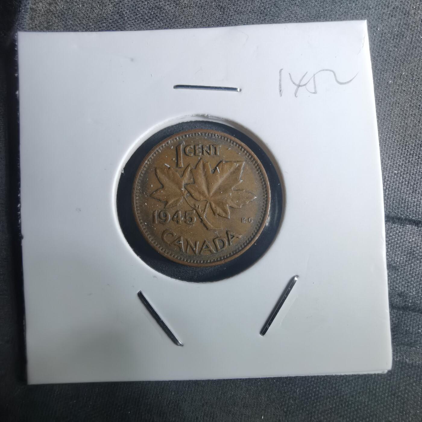 沼泽如烟--第914场 加拿大1945年一分