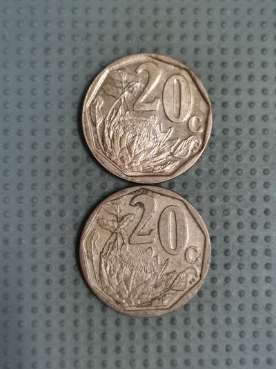 2025年第124场各国散币拍卖（总第124场） - 南非20分2枚