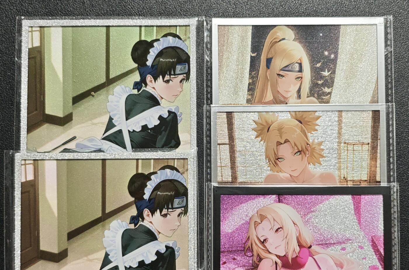 天玑星卡拍第142期《11.25周二截拍艺气风发》持续收拍收评中 满赠卡需备注 火影忍者 动漫美女 色纸 五张