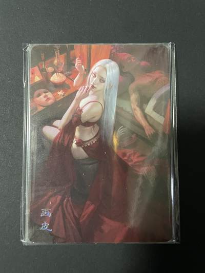 开心玩 卡牌 第八期 - 妖姬传 画皮 普卡一对 双服饰