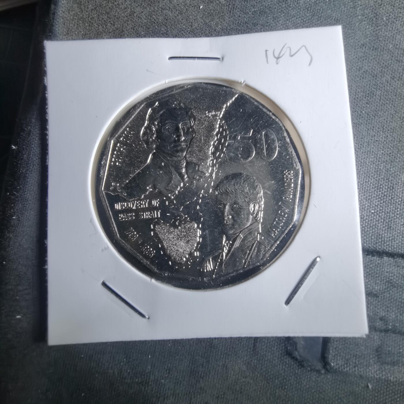 沼泽如烟--第914场 澳大利亚1988年50分纪念币