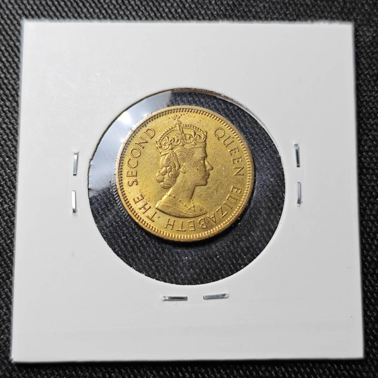 KK钱币收藏小铺 （套币 好品/批量散币 银币）专场  2月预留时间 周末发货  1973香港1毫铜币 好品