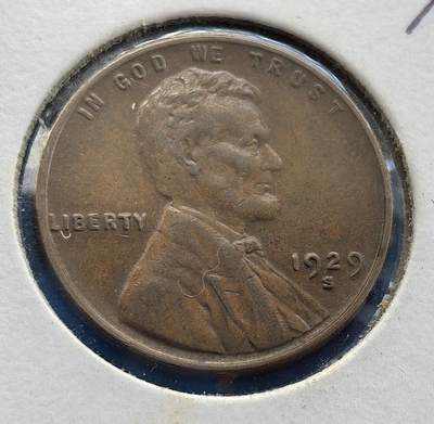 外国优质老铜币银币，周六九点倒数截拍，满百包邮，可寄存半年，喜欢朋友微信扫描二维码可直接参拍 - 美国1929年壹分S版