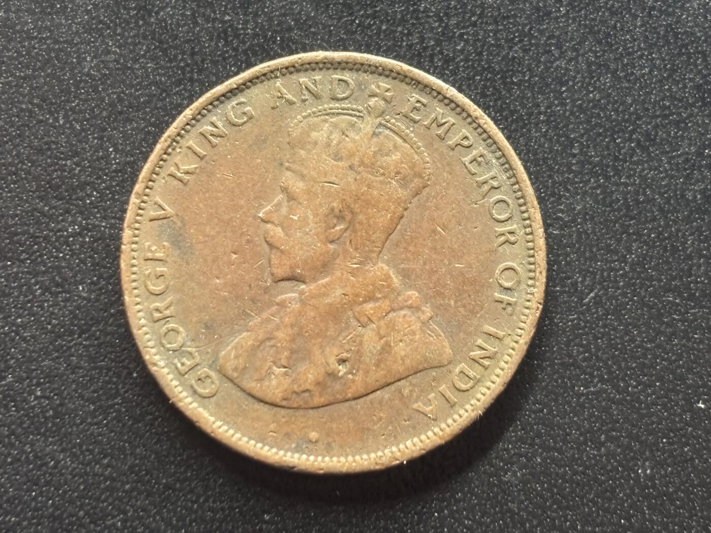 邮泉阁限时拍卖第三十七场 英国殖民地、属地硬币专场（硬币在国外。请付邮费6元。） 英属锡兰1925年1分