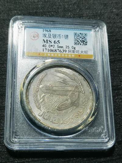 天下钱庄专场欢迎参拍 - 埃及1磅银币