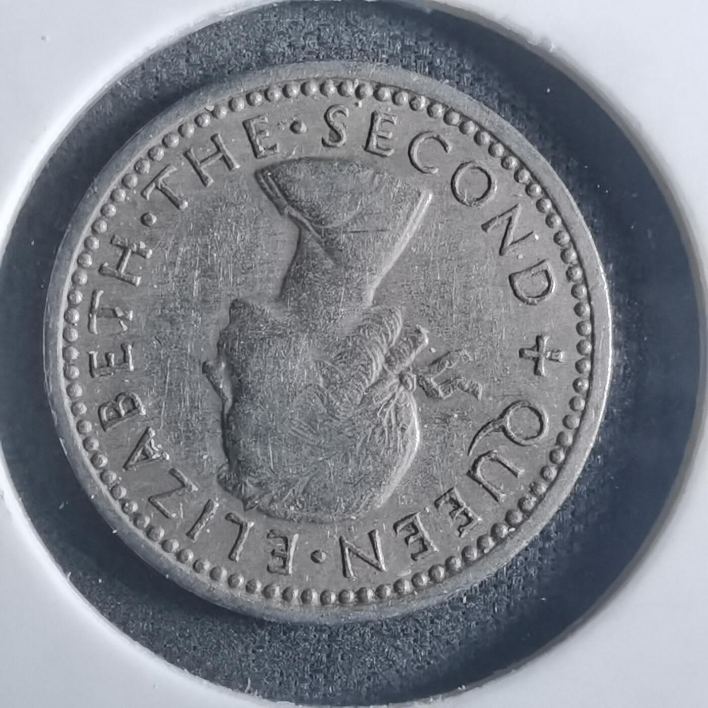 沼泽如烟--第914场 新西兰1956年3便士