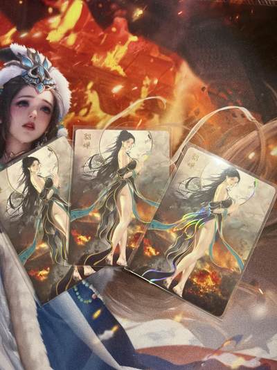 欢迎送拍、零成本上架，释放现金流，合理分配上拍卡品 - 【彩闪】墨一 貂蝉3张 琅琊卡藏&霸业丹青