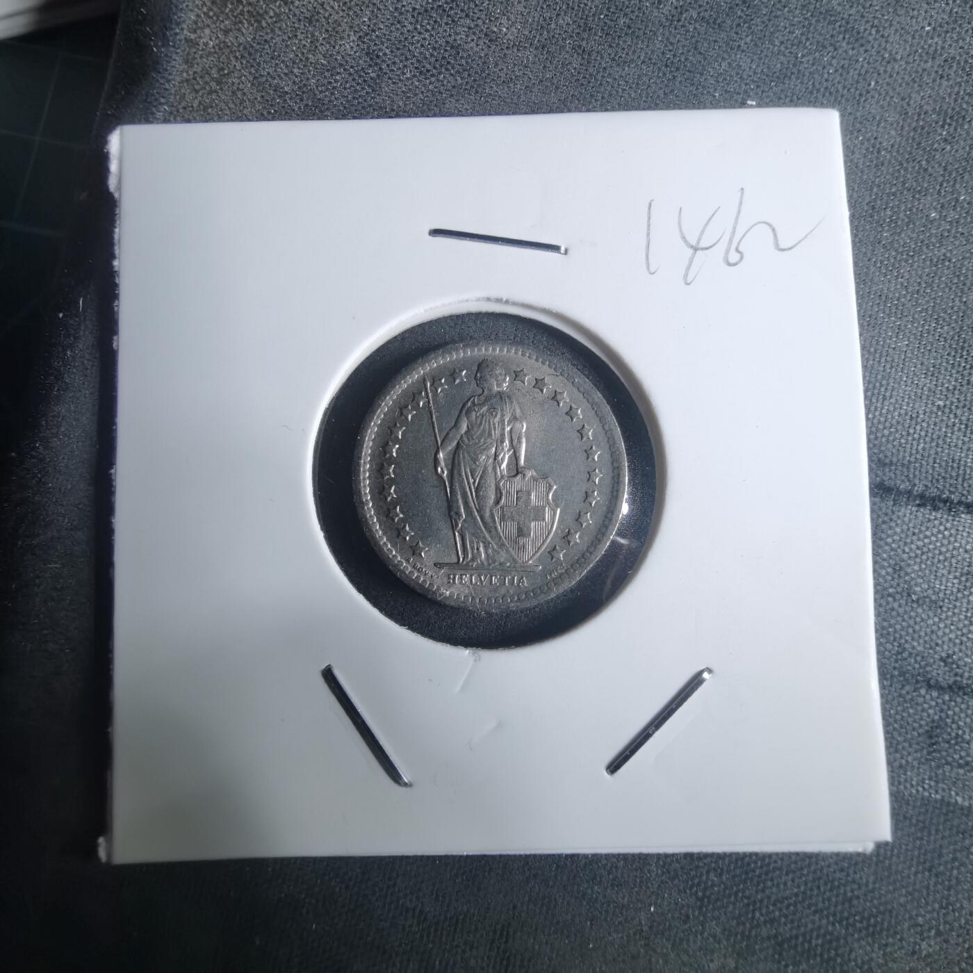 沼泽如烟--第914场 瑞士1968年半法郎