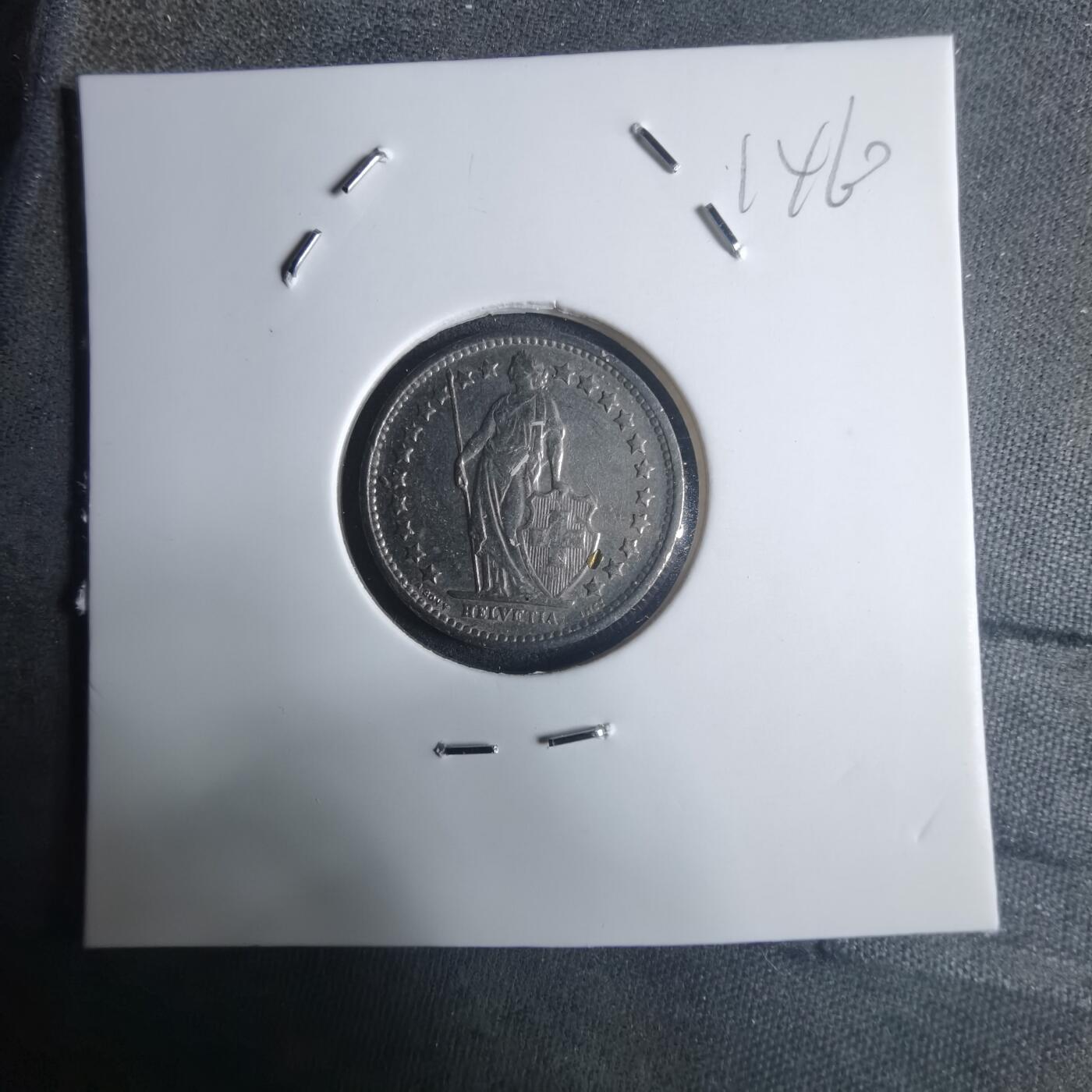 沼泽如烟--第914场 瑞士1969年半法郎