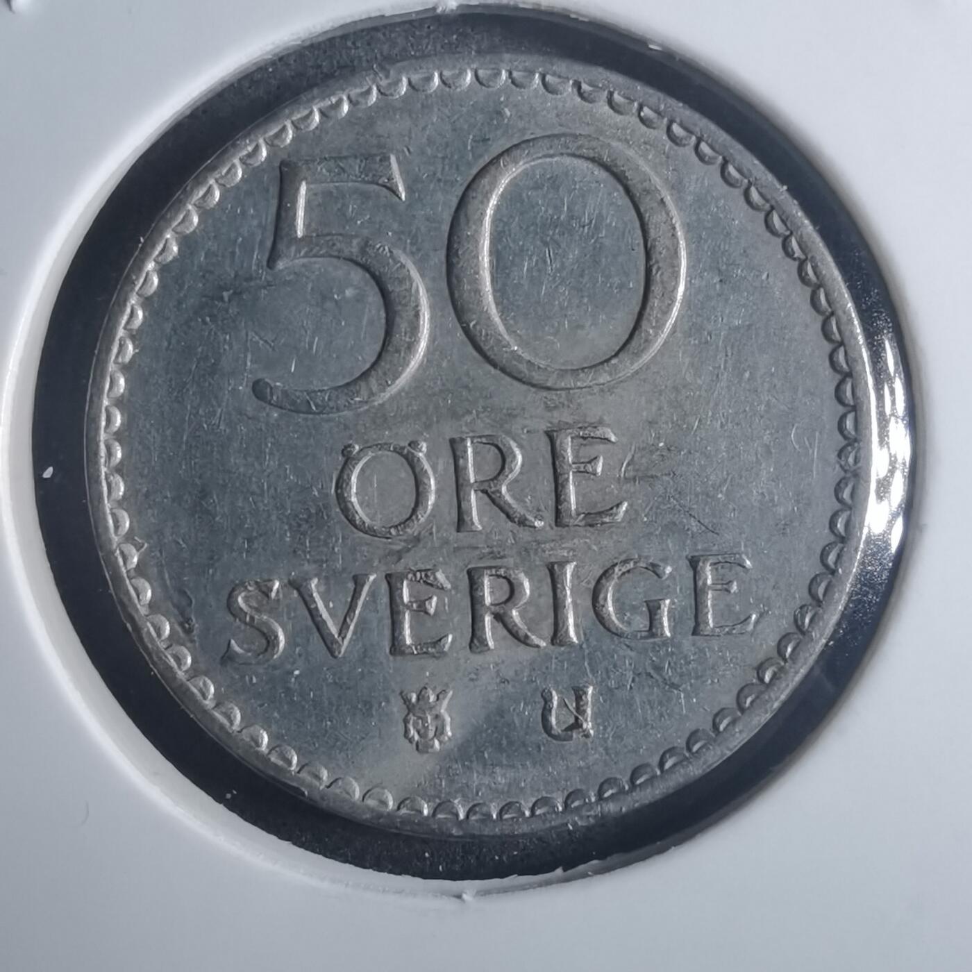 沼泽如烟--第914场 瑞典1963年50欧尔