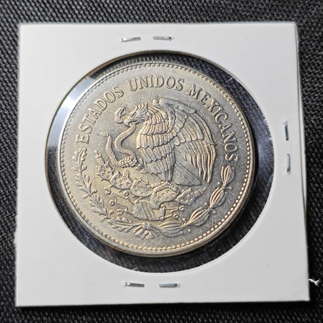 KK钱币收藏小铺 （套币 好品/批量散币 银币）专场  2月预留时间 周末发货  1984墨西哥50比索 大币 好品