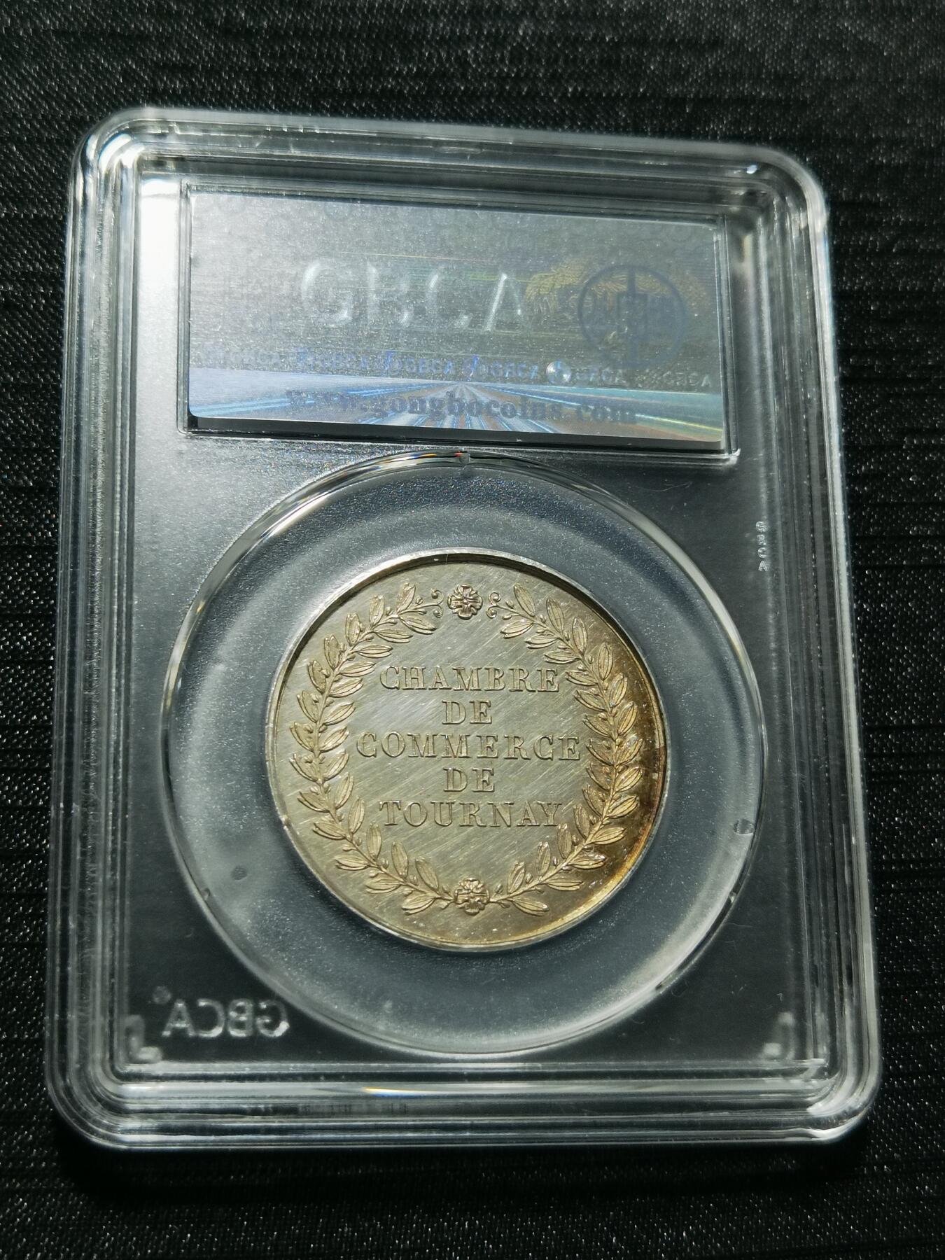 天下钱庄专场欢迎参拍 19世纪法国银代币