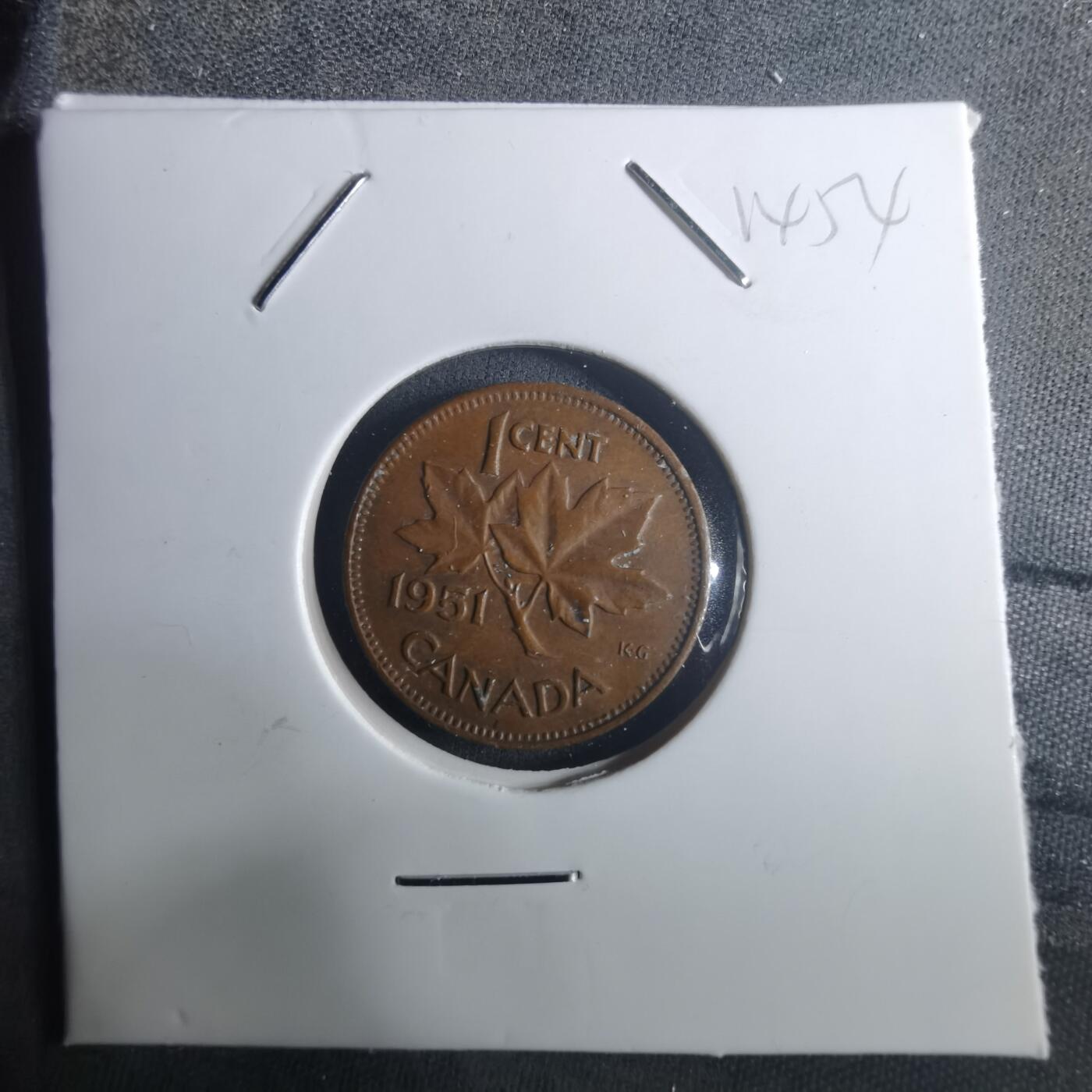 沼泽如烟--第914场 加拿大1951年一分