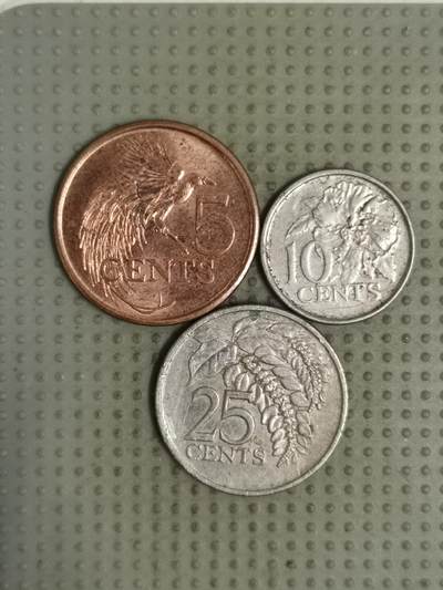 2025年第124场各国散币拍卖（总第124场） - 特立尼达和多巴哥3枚