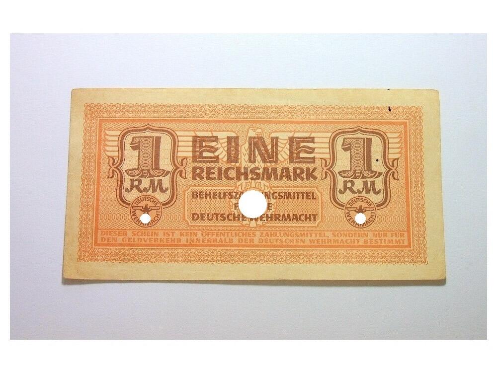 德国第三帝国1942年 展翅鹰1马克 爽品