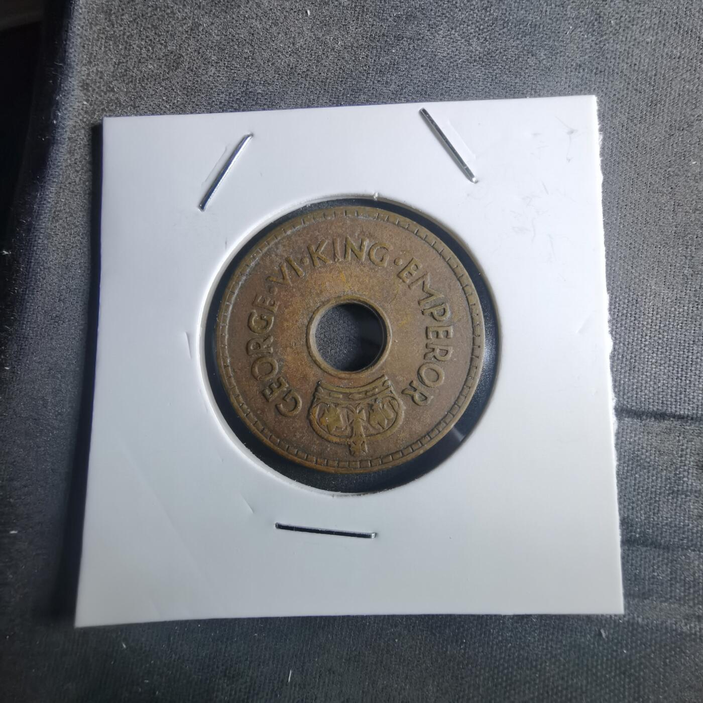 沼泽如烟--第914场 斐济1942年1便士