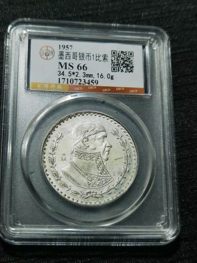 天下钱庄专场欢迎参拍 - 墨西哥一比索银币