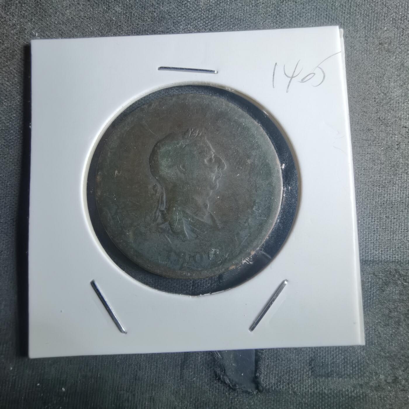 沼泽如烟--第914场 英国老铜币