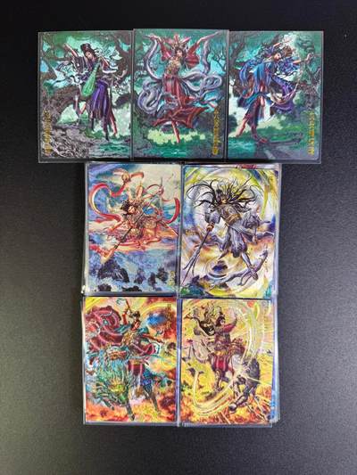 NO.16 好又多金牌大场，双11狂欢继续！每周一站式配齐，方便凑单！（周6晚8点截拍，卖家送拍0抽成！） - 卡德曼 杆子封神上卷 粗闪43张齐 已套膜