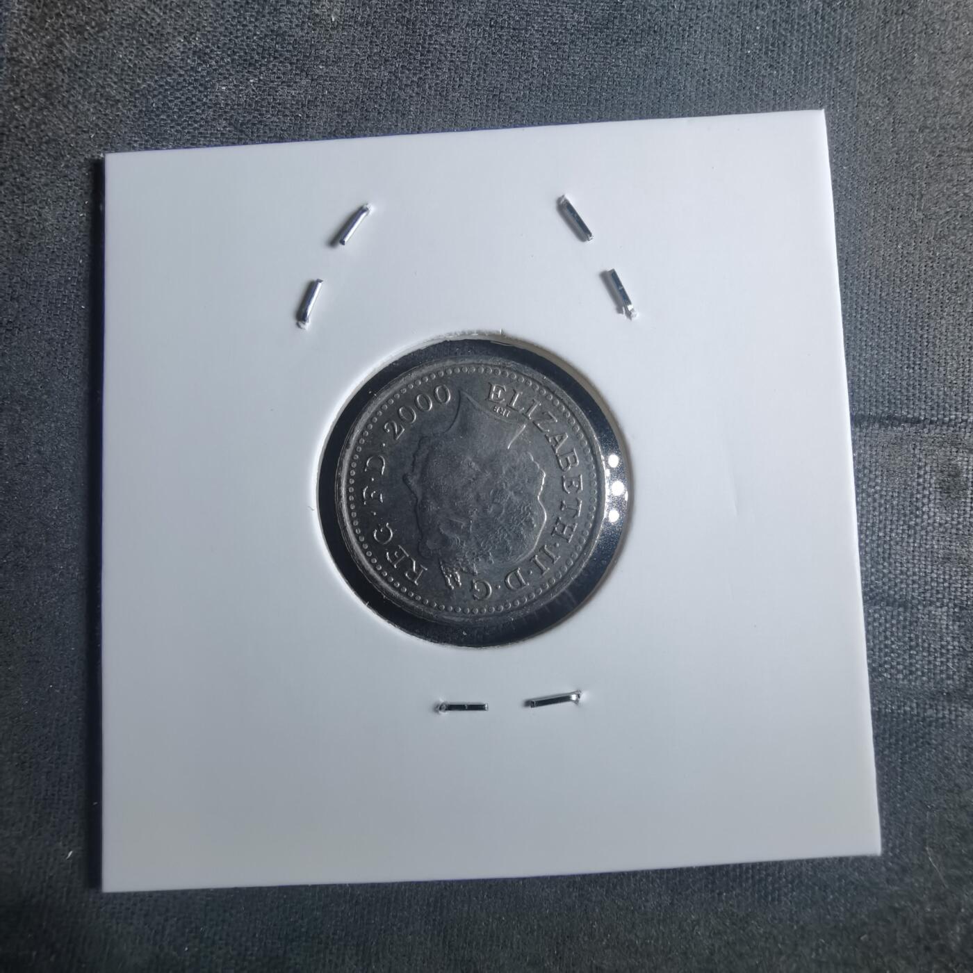 沼泽如烟--第914场 英国2000年5便士