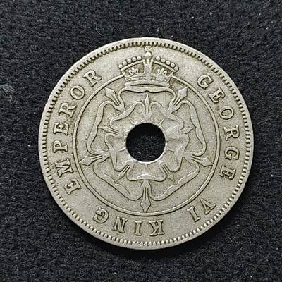 【全场包邮】纯粹捡漏拍480场（免费代拍第17场） - 南罗德西亚1942年乔治六世1便士