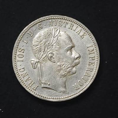 【全场包邮】纯粹捡漏拍480场（免费代拍第17场） - 匈牙利奥匈时期1891年弗朗兹·约瑟夫一世1福林银币