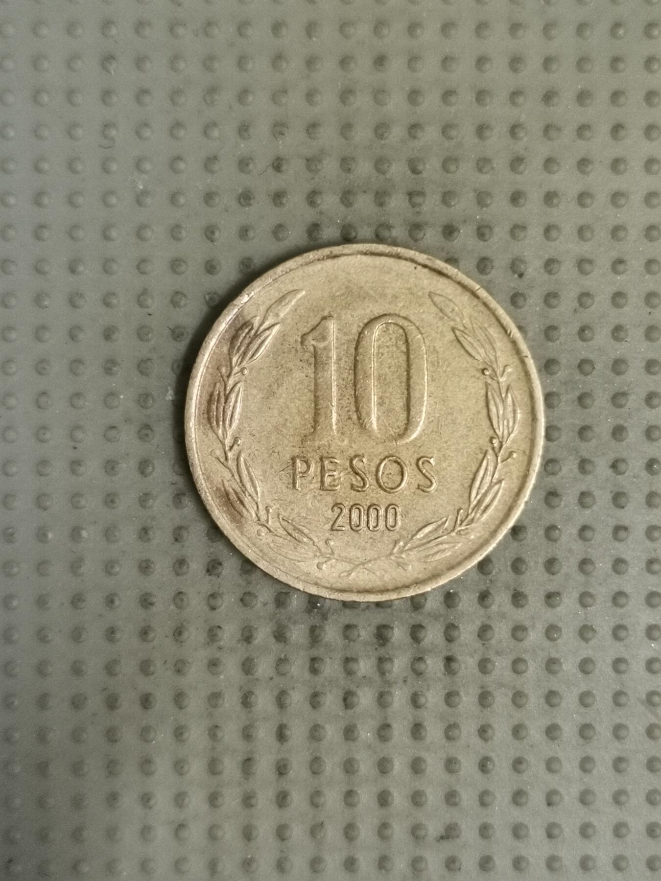 2025年第124场各国散币拍卖（总第124场） 智利2000年10比索