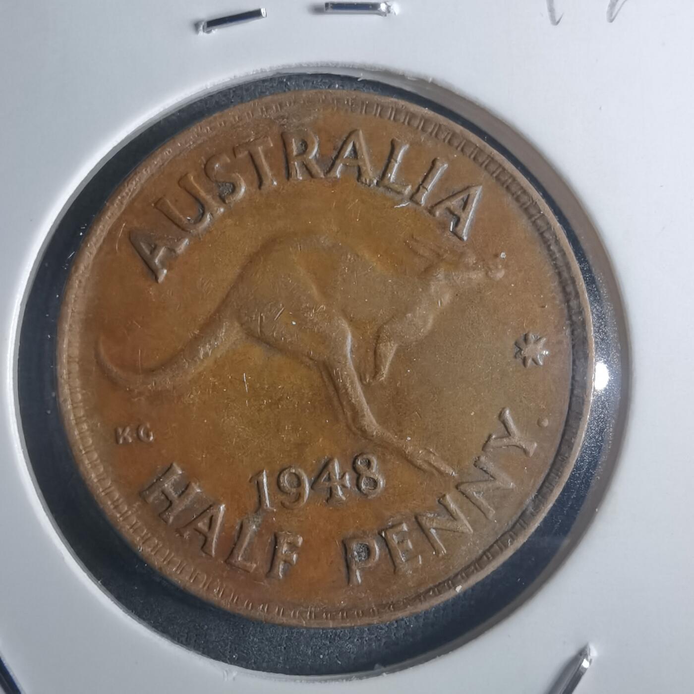 沼泽如烟--第914场 澳大利亚1948年半便士