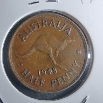 沼泽如烟--第914场 - 澳大利亚1948年半便士