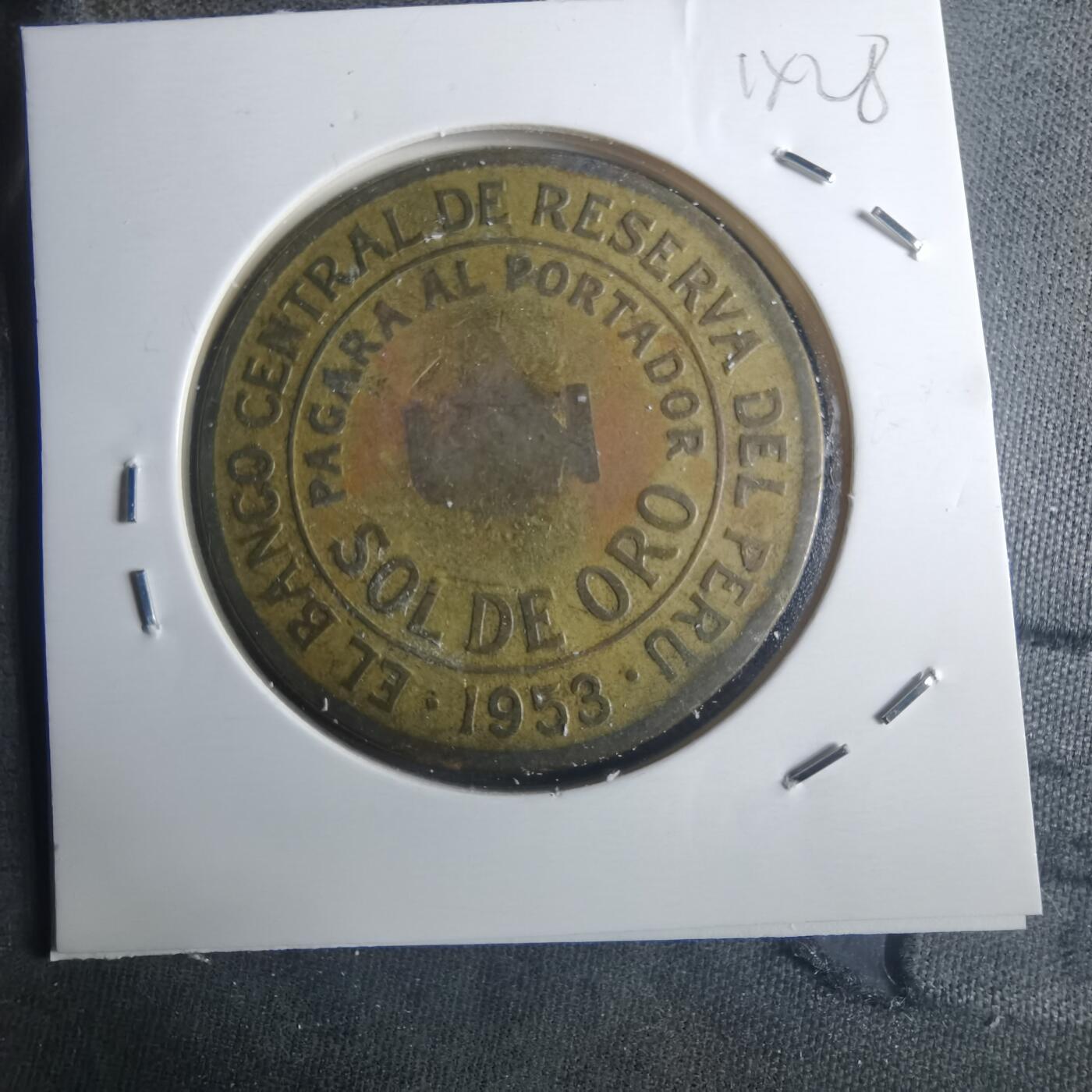 沼泽如烟--第914场 秘鲁1953年1索尔