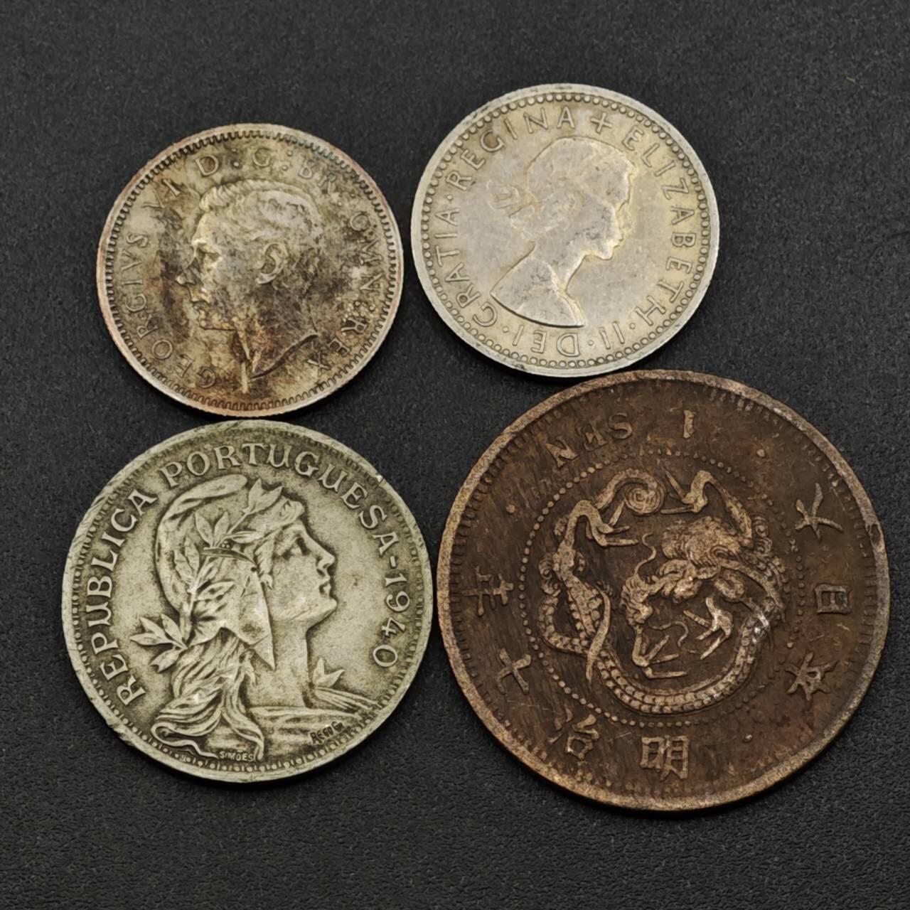 【淘币小摊】实时拍第八百零九拍   散币场   满百包邮可预留二周 每周一统一发货   散币4枚