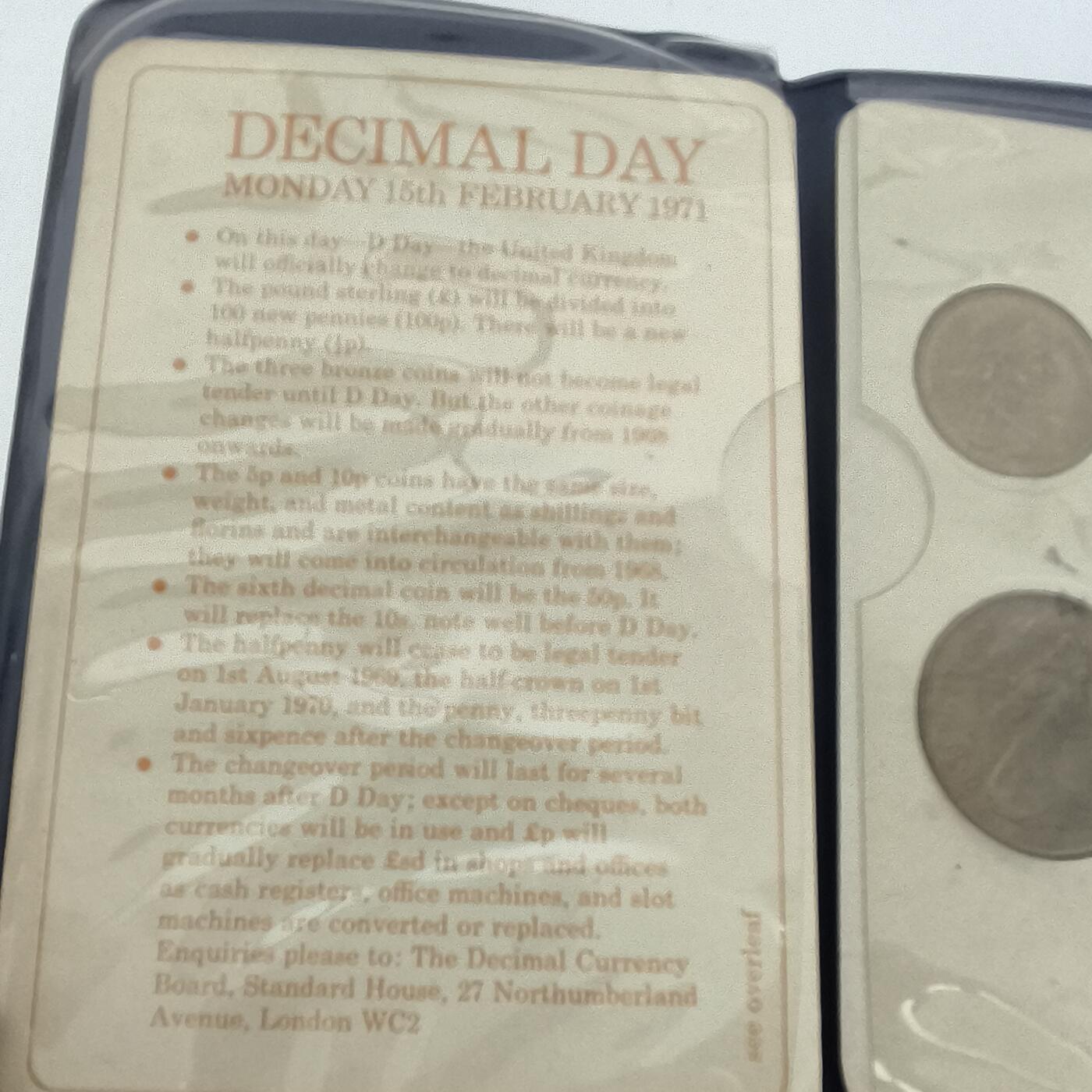 老蟹的宝藏🏴‍☠️ IV 英国1971年硬币一套